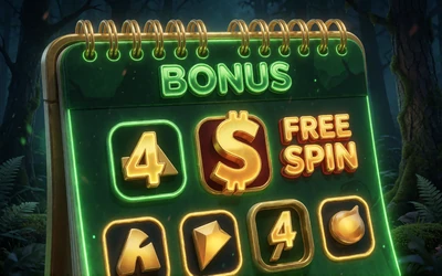 W&ouml;chentliche Reload-Bonus-Kalender mit gr&uuml;nen und goldenen Symbolen bei WildRobin Casino